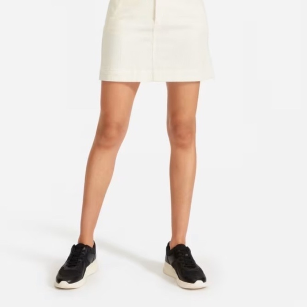 Everlane Black Suede leather The Trainer shoes sneakers Women 7  NWOT